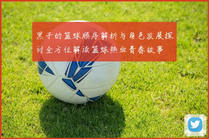 黑子的篮球顺序解析与角色发展探讨全方位解读篮球热血青春故事